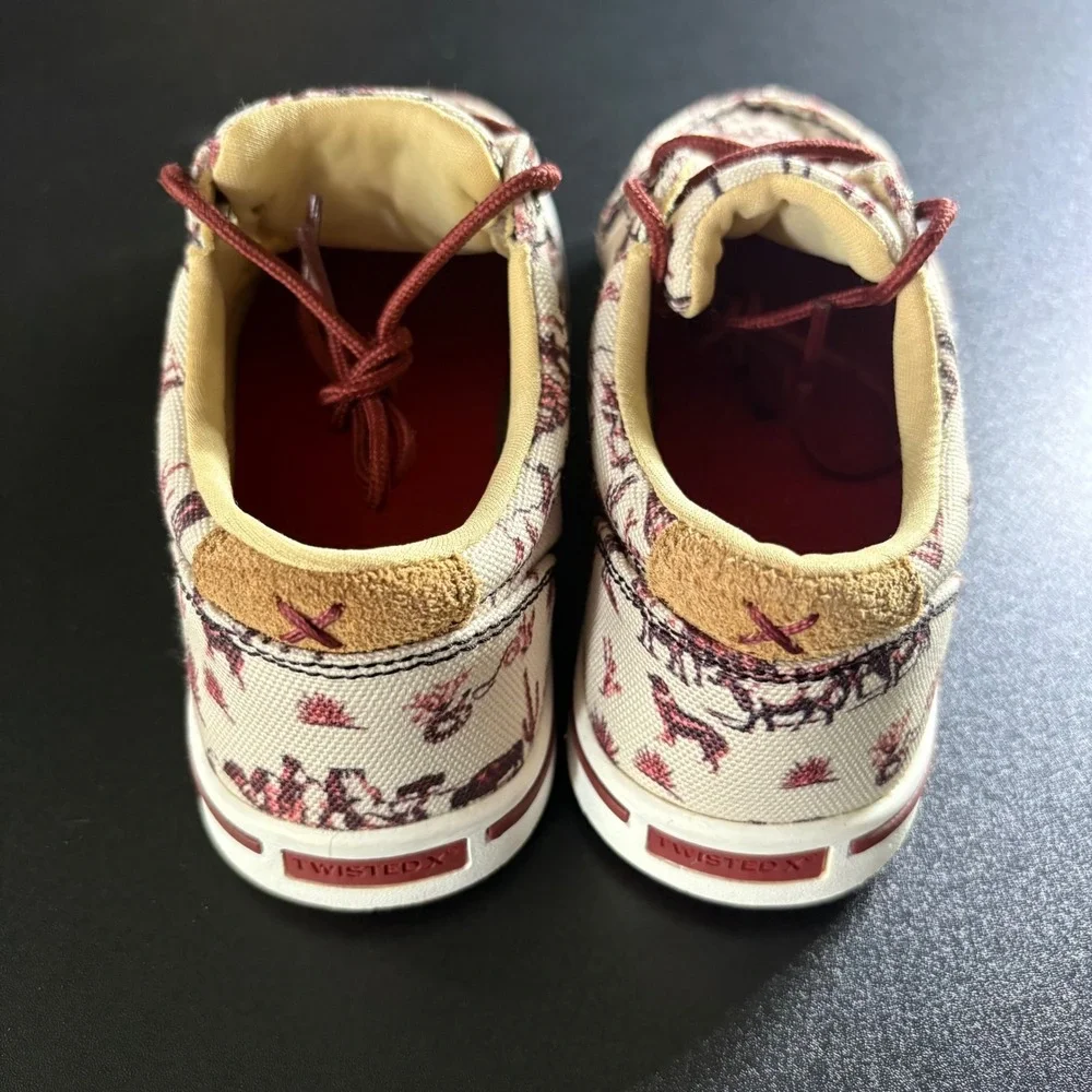 TWISTED X KID'S KICKS Style YCA0013 Canvas size 1M unisex western slip on